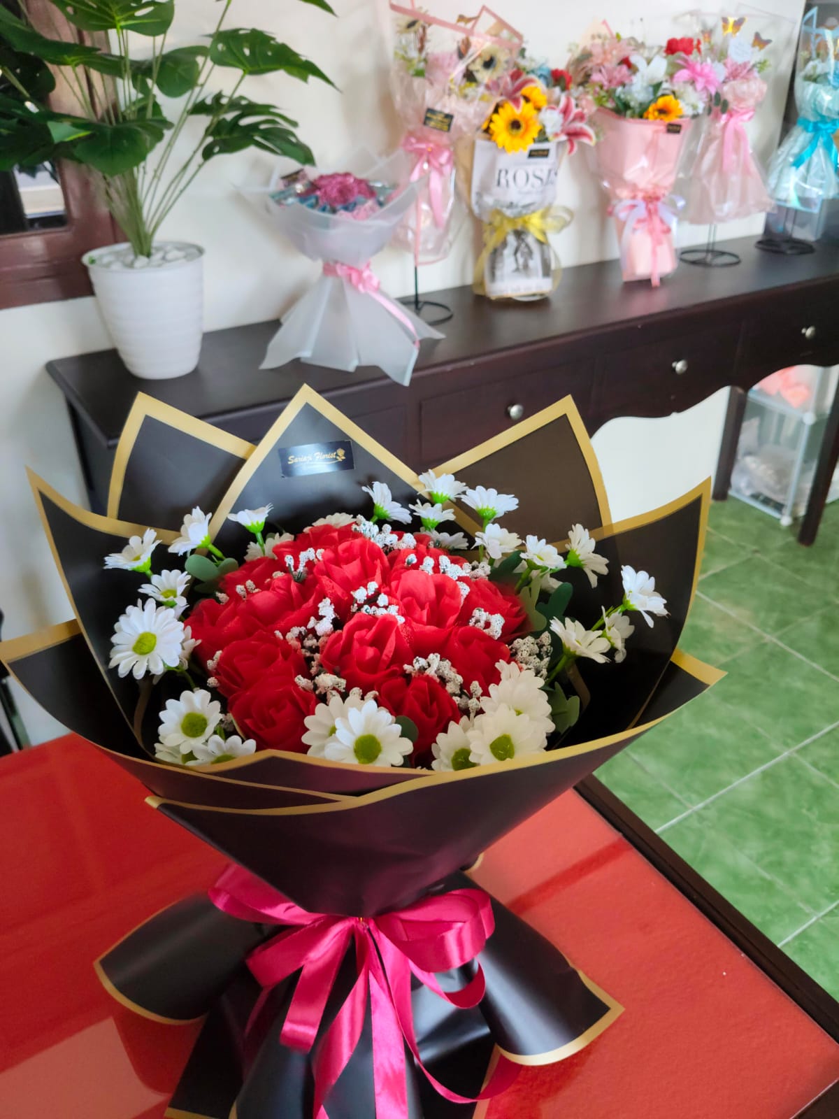 Buket Bunga Artificial 8